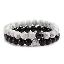 Minimalist Beaded Bracelet – Shimmering Blossom